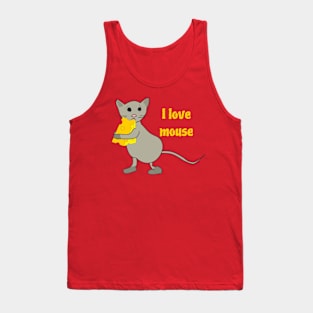 I love mouse Tank Top